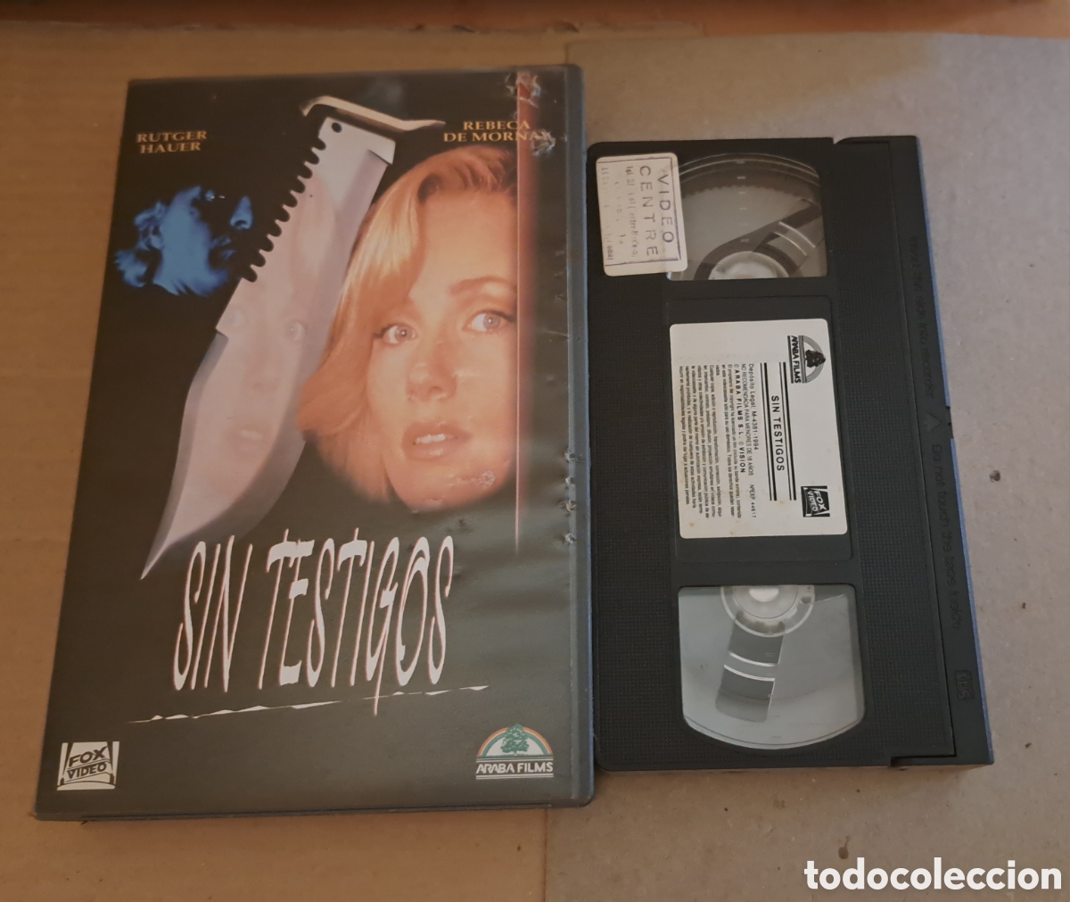 Cine: Sin Testigos VHS Thriller - Foto 1