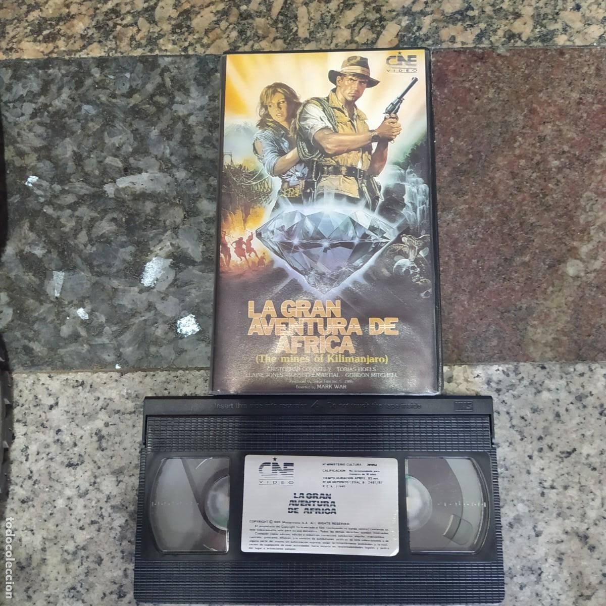 Cine: VHS- LA GRAN AVENTURA DE &Aacute;FRICA