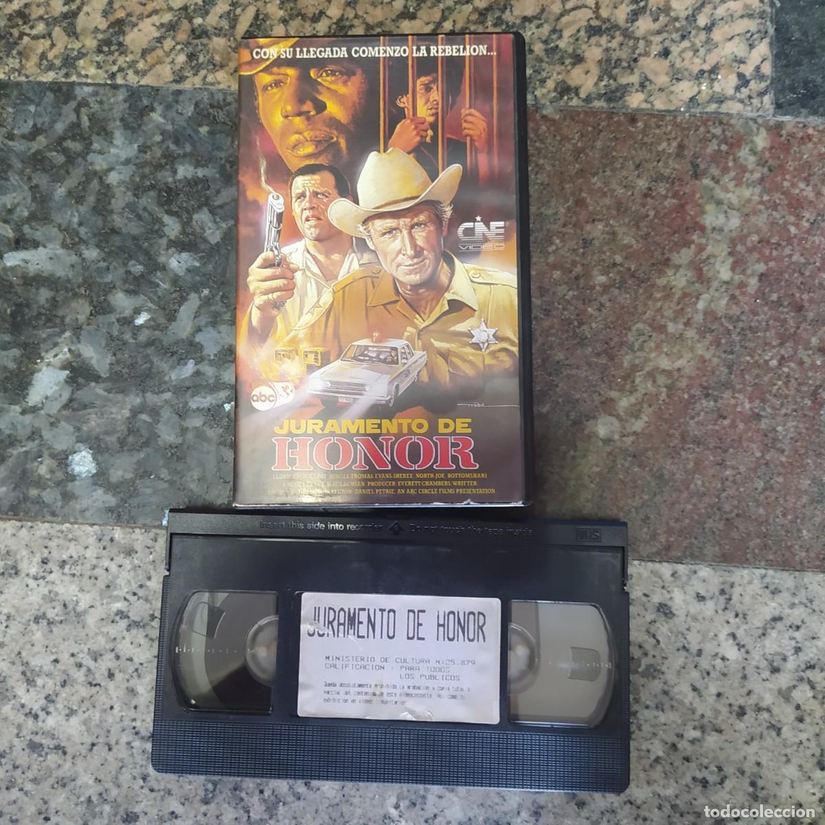 Cine: VHS- JURAMENTO DE HONOR. MASTERTRONIC