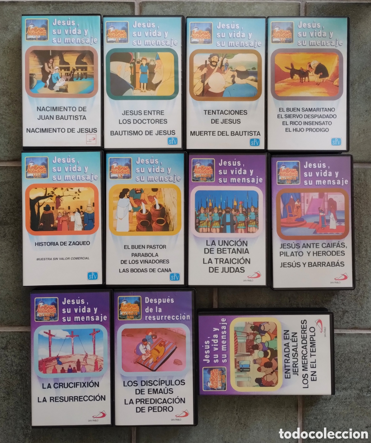 Cine: Lote 10 VHS La Casa Voladora Tema Religioso