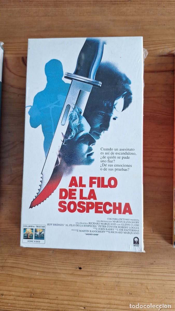 Cine: Al Filo de la Sospecha VHS Precintada ** PEDIDO MINIMO 10,00 Euros