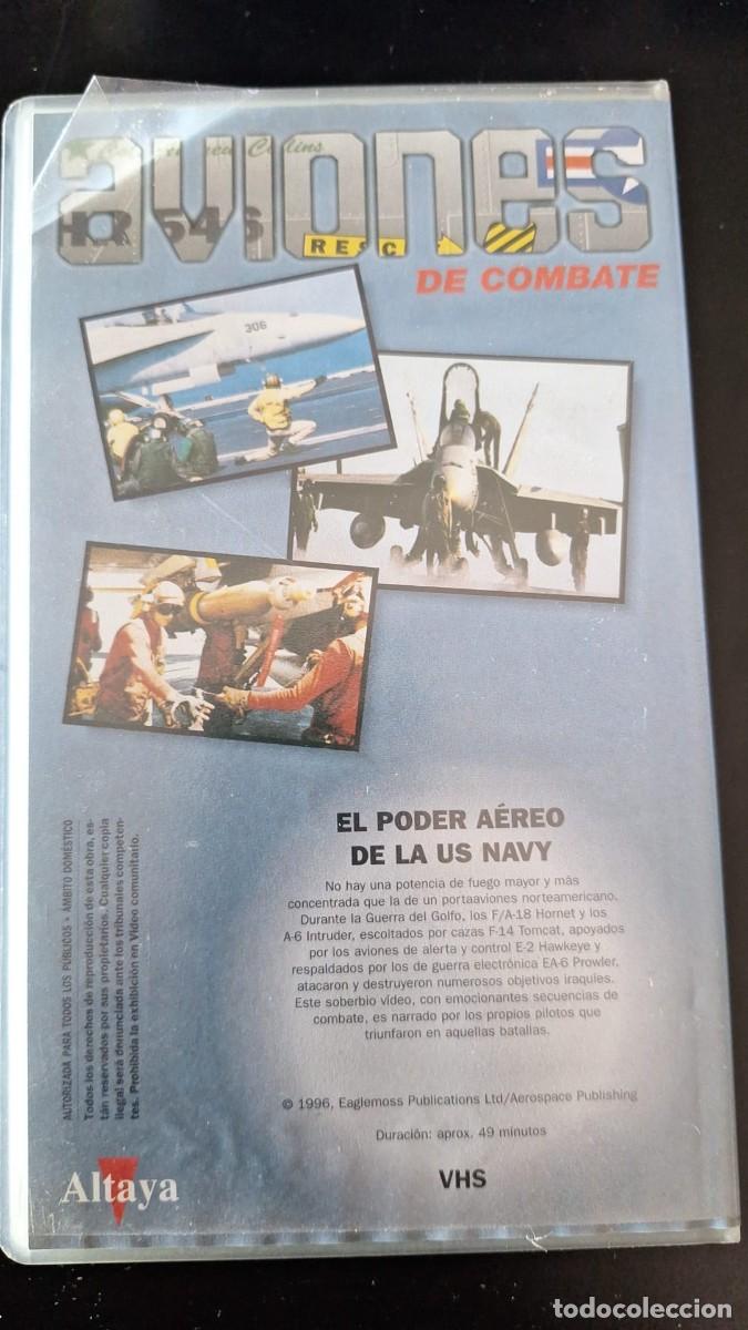 Cine: Poder A&eacute;reo de la US NAVY 1 VHS Altaya - Foto 2