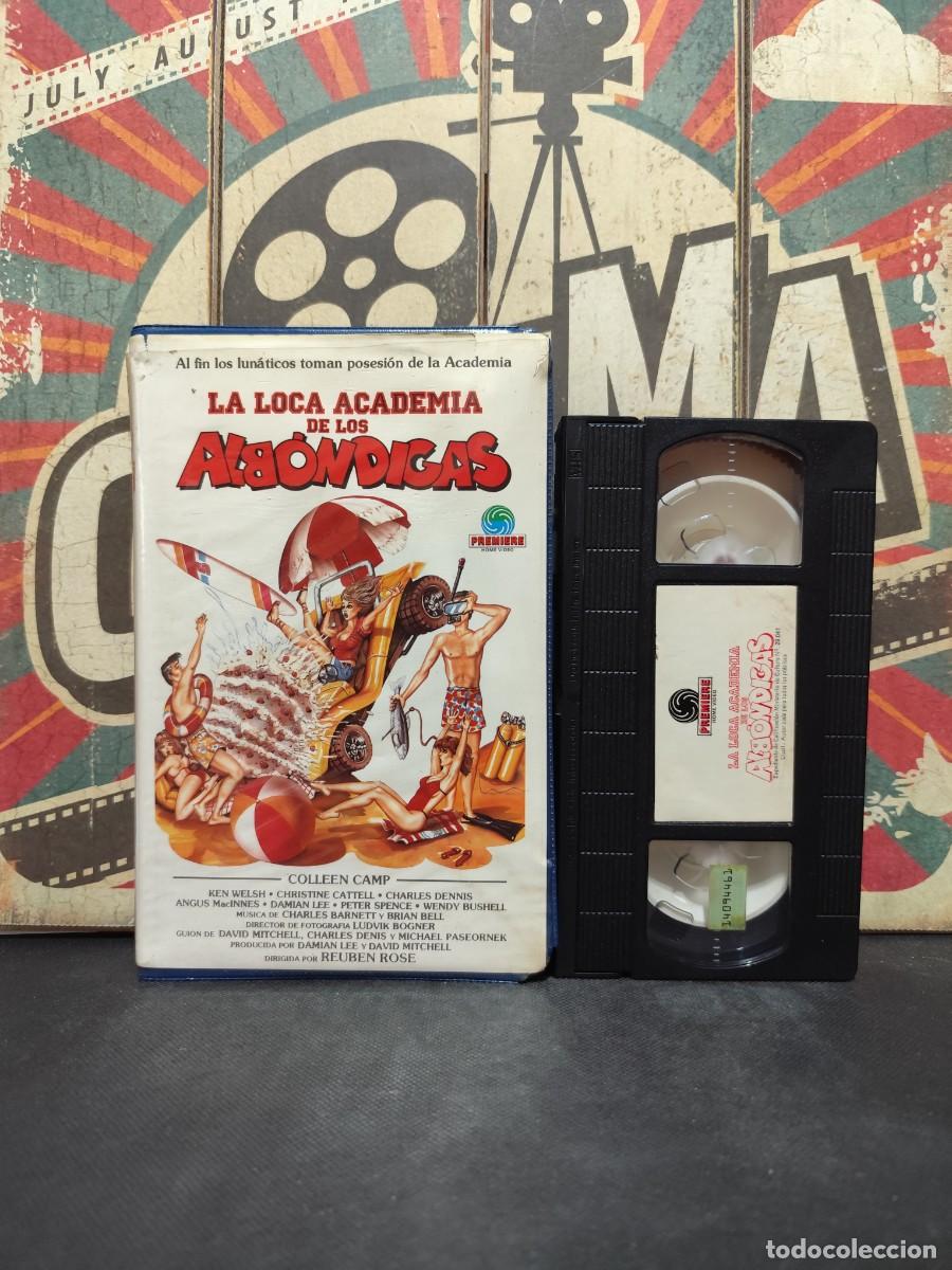 Cinema: BF 7 VHS CG La loca academia de los alb&oacute;ndigas - Ken Welsh, Christine Cattell, Charles Dennis