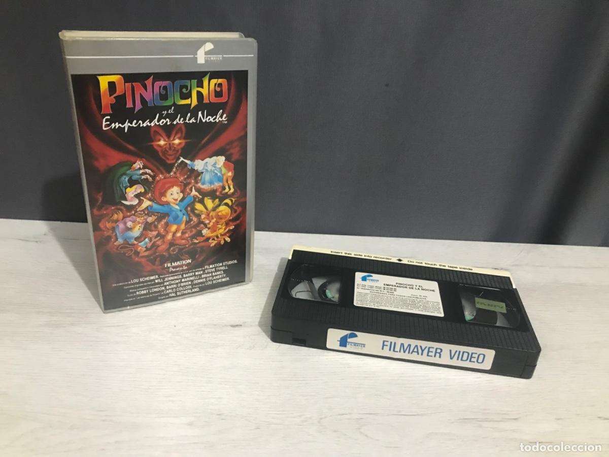 Cine: VHS Pinocho el emperador de la noche