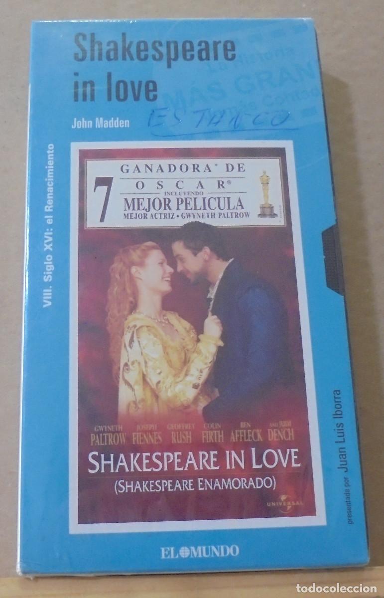 Cine: Shakespeare in love (Shakespeare enamorado) -- VHS