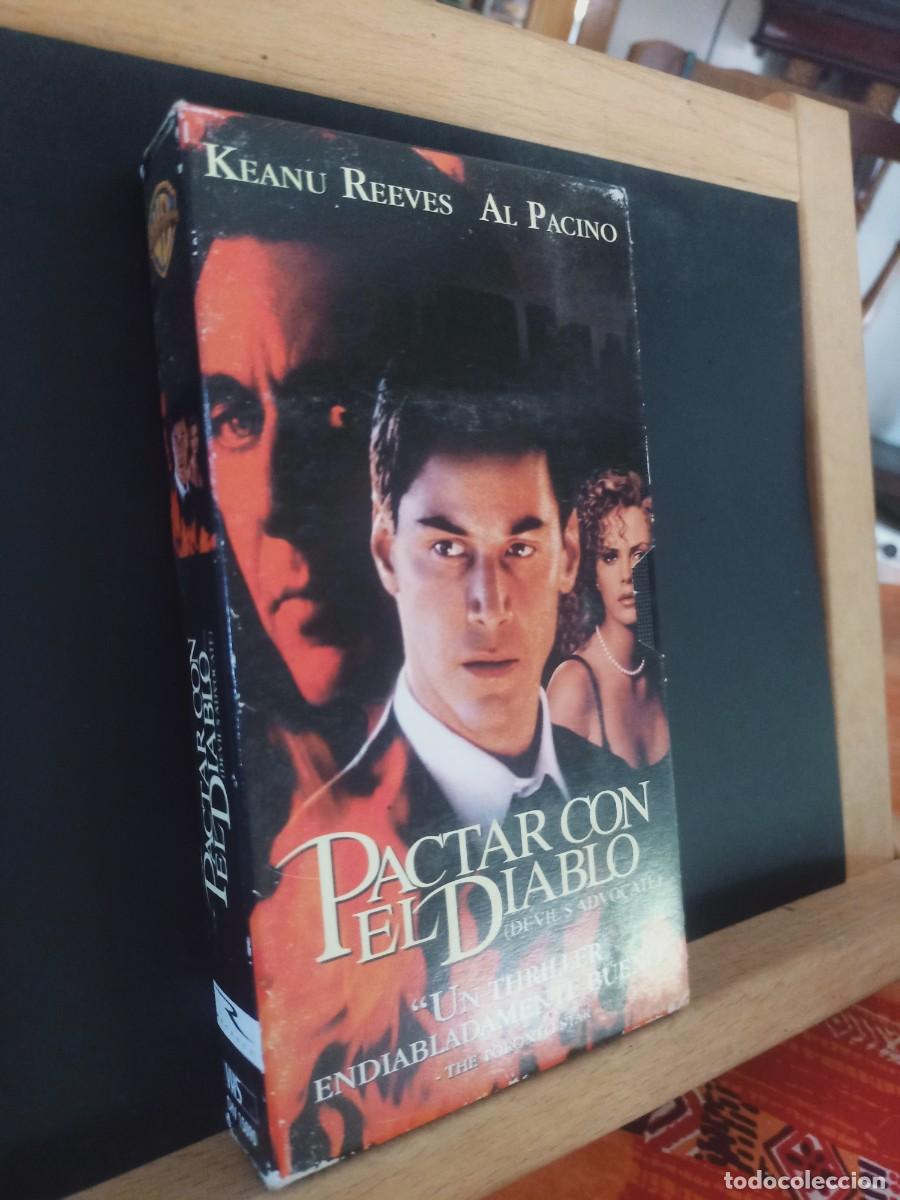 Cine: PACTAR CON EL DIABLO. VHS - Foto 2