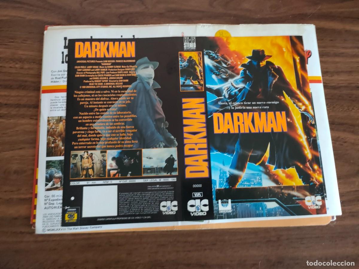 Cine: CARATULA VHS, BETA - DARKMAN - Foto 1