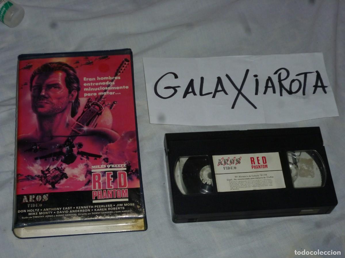 Cine: Red phantom. pelicula en video vhs - Foto 1