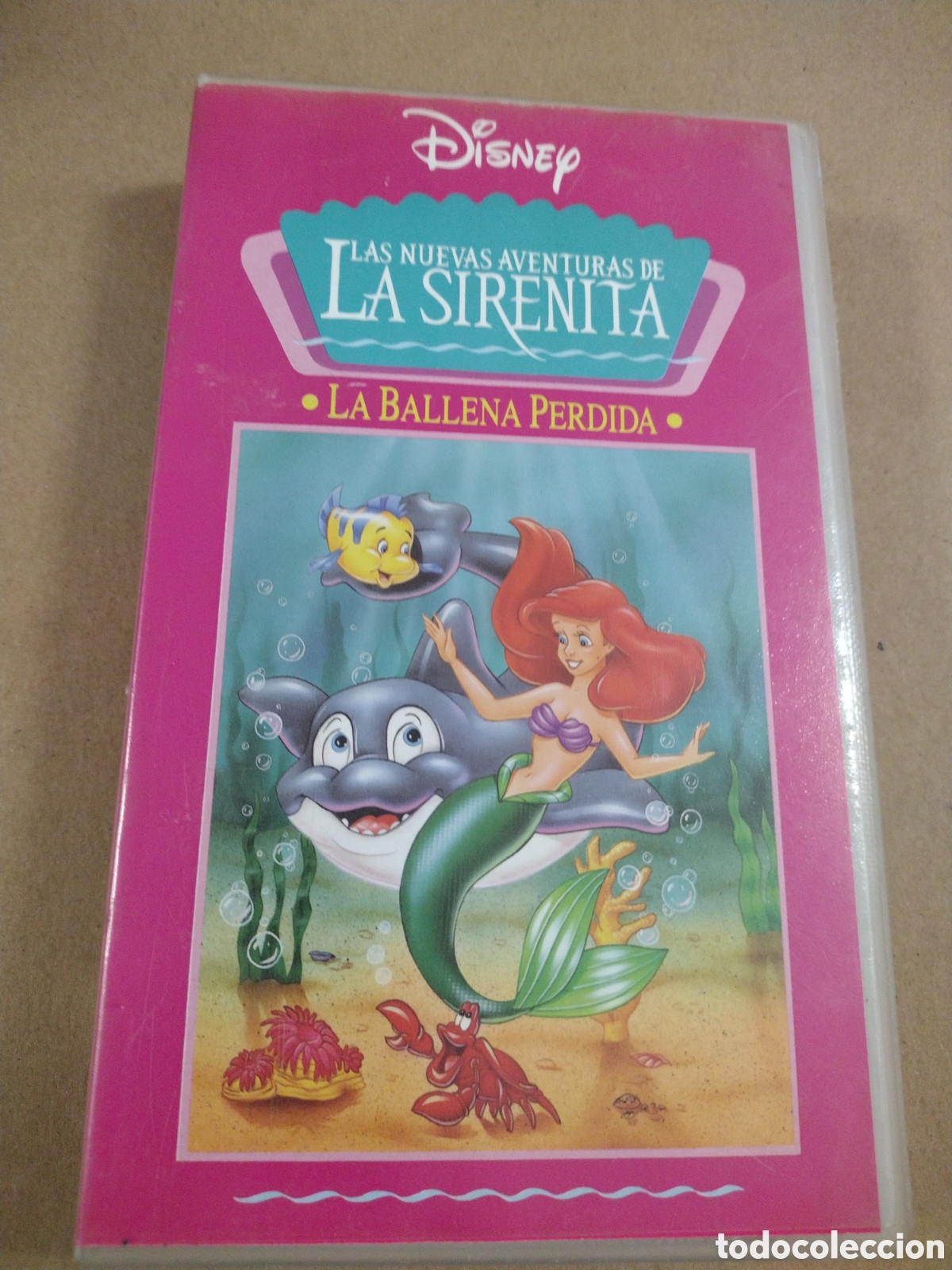 Cine: LAS NUEVAS AVENTURAS DE LA SIRENITA - LA BALLENA PERDIDA. VHS