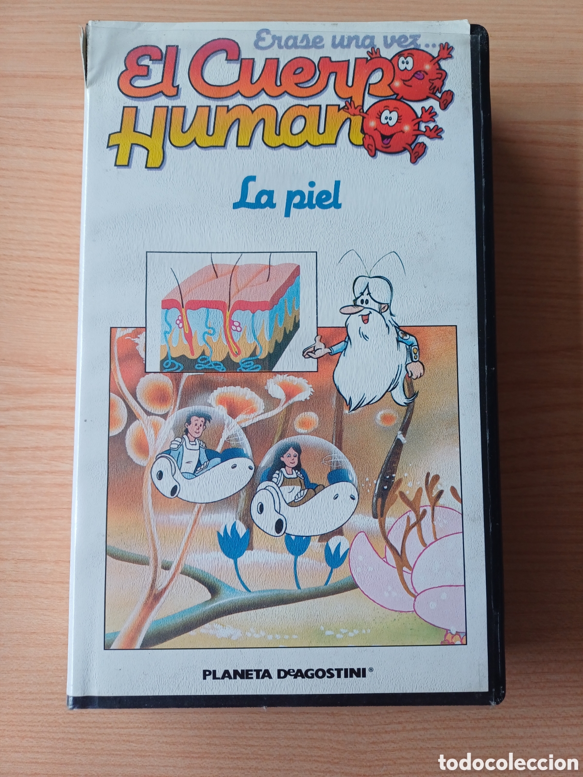 Cinema: ERASE UNA VEZ...EL CUERPO HUMANO LA PIEL VHS