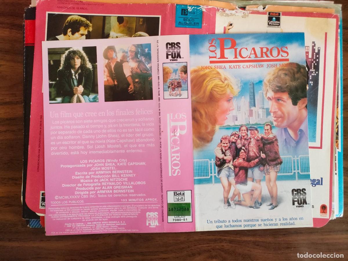 Cine: CARATULA VHS, BETA - LOS PICAROS - Foto 1