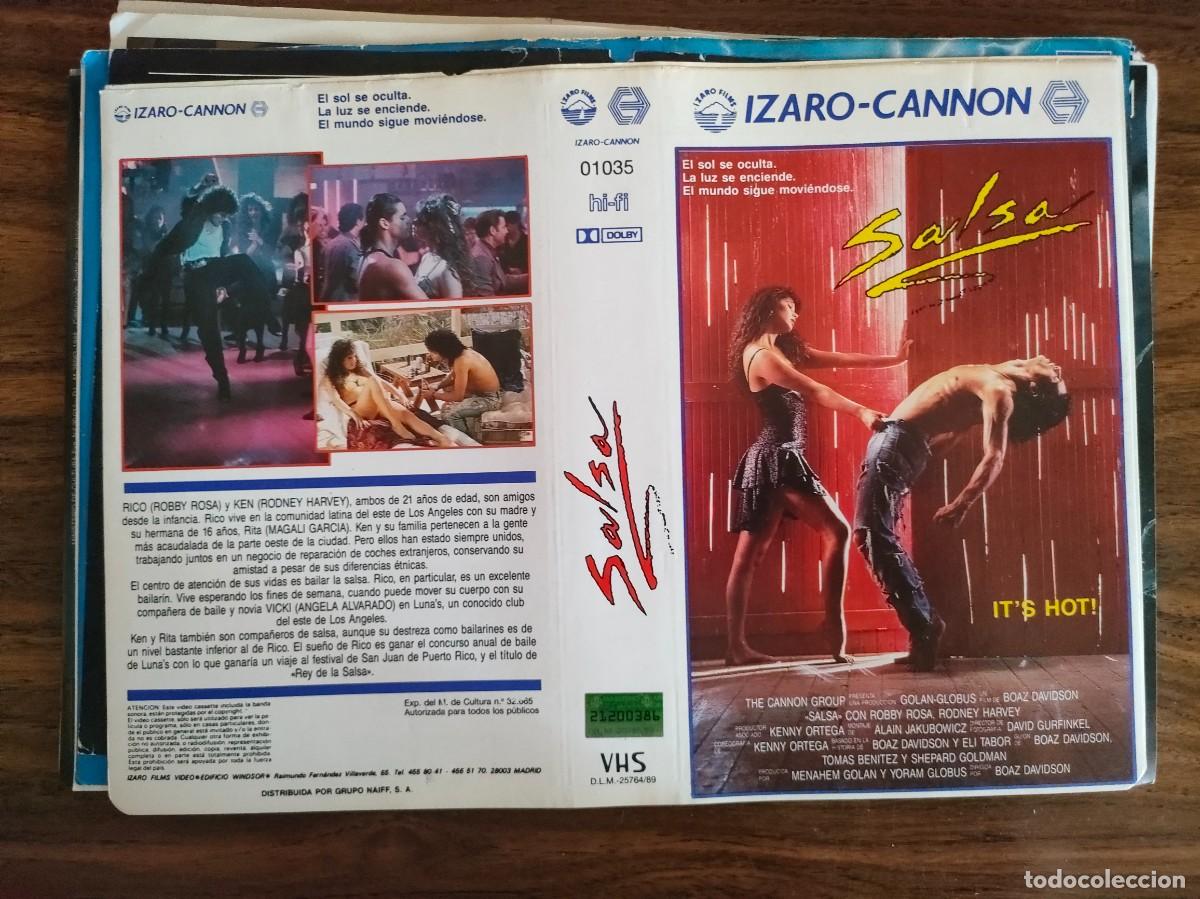 Cine: CARATULA VHS, BETA - SALSA - Foto 1