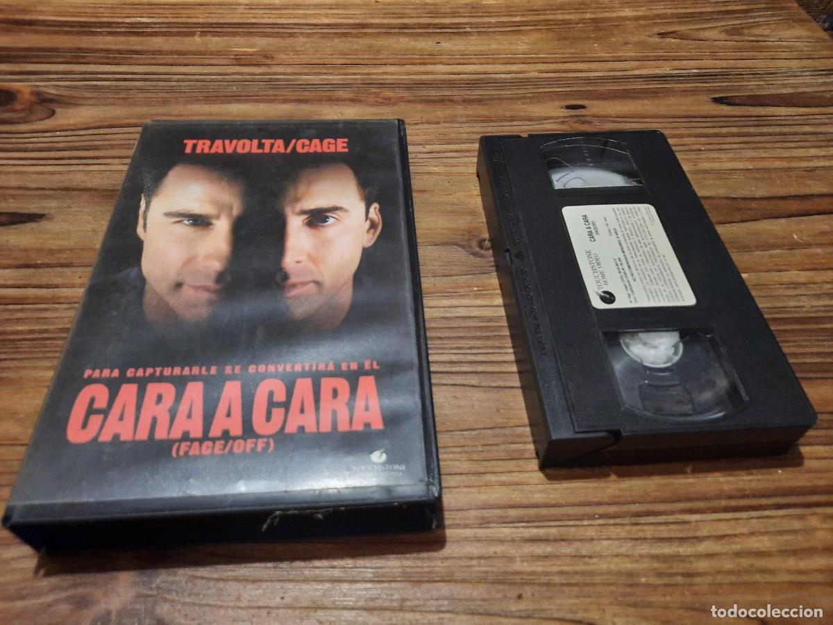 Cine: PELICULA VHS CARA A CARA - Foto 1