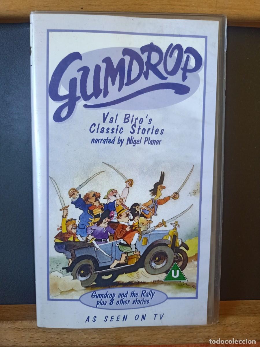 Cinema: GUMDROP. VAL BIRO&acute;S CLASSIC STORIES NARRATED BY NIGEL PLANER. 9 STORIES. VHS. 1995