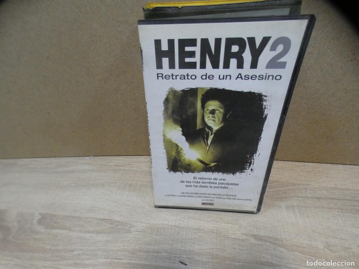 Cine: ARKANSAS1980 CINEMIERDA VHS ESTADO DECENTE HENRY RETRATO ASESINO 2 CARATULA ALGO FEA