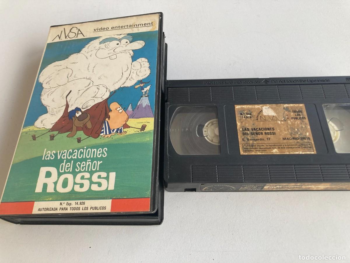 Cine: VHS ORIGINAL / LAS VACACIONES DEL SE&Ntilde;OR ROSSI