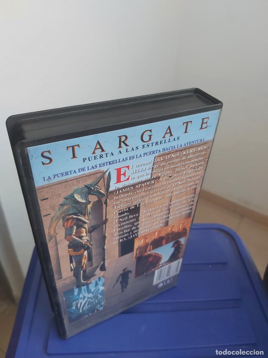 Cine: VHS: STARGATE (PUERTA A LAS ESTRELLAS) - Foto 2
