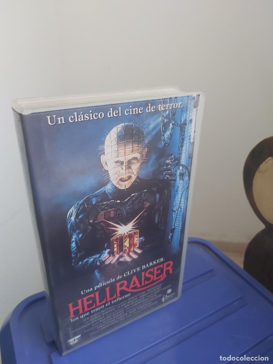 Cine: VHS: HELLRAISER (CLIVE BARKER) - Foto 1