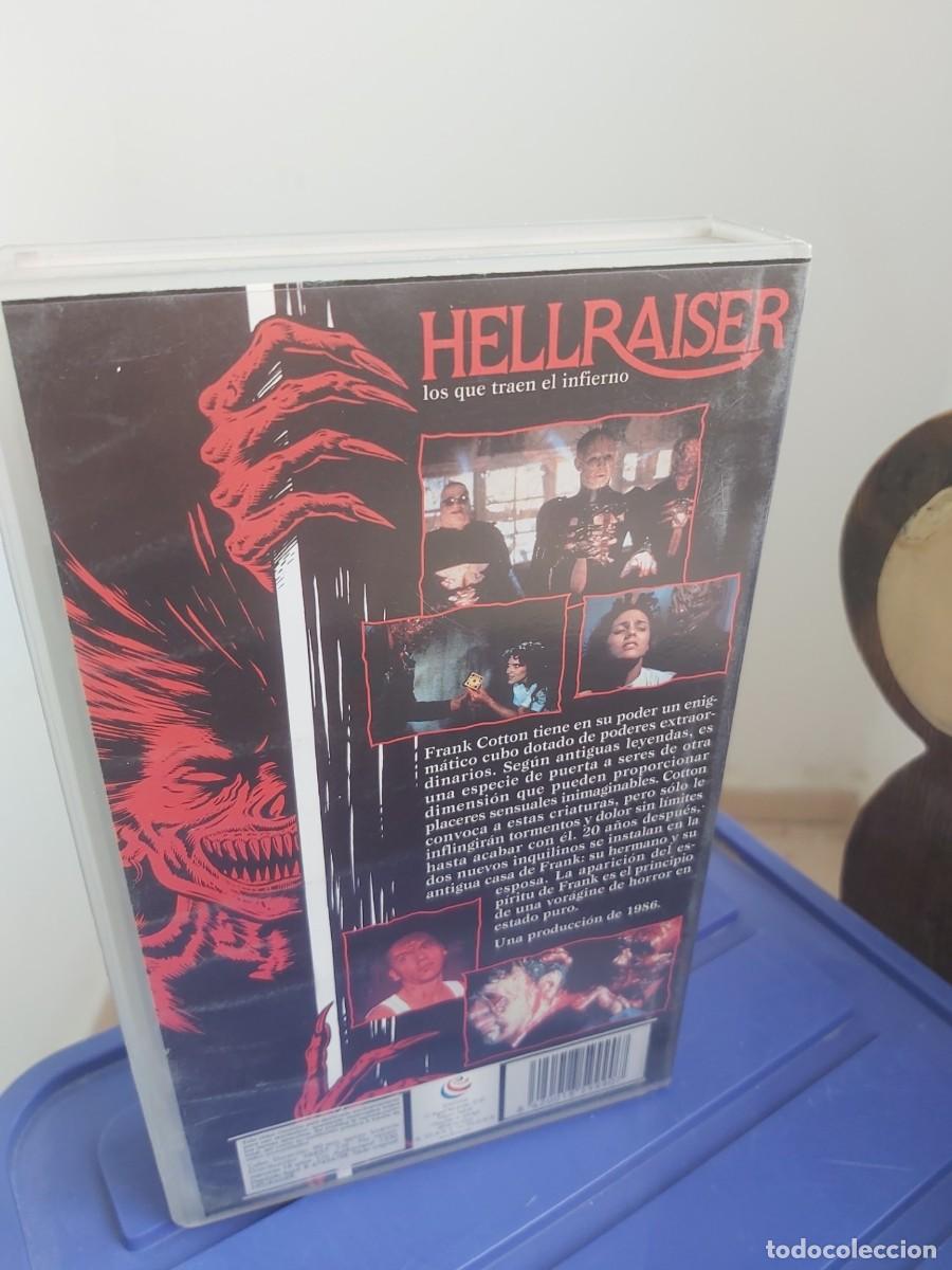 Cine: VHS: HELLRAISER (CLIVE BARKER) - Foto 2
