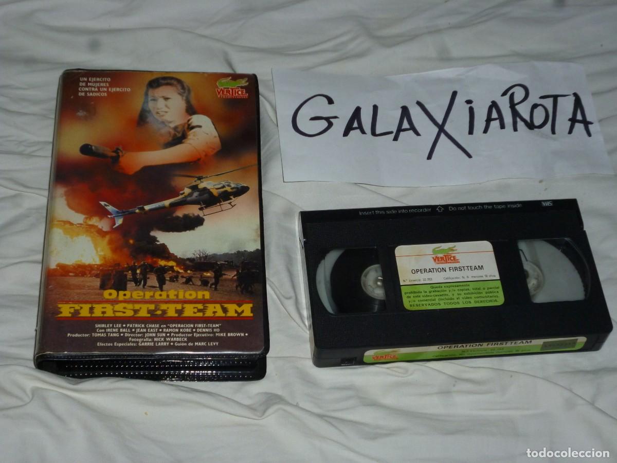 Cine: Operati&oacute;n First team. pelicula en video vhs - Foto 1