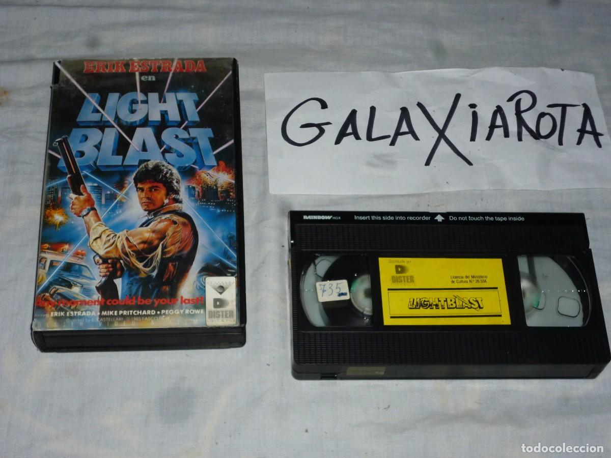 Cine: Light blast. pelicula en video vhs - Foto 1