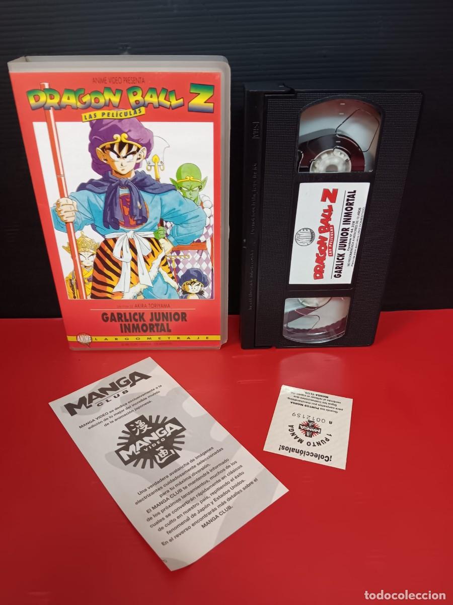 Cine: pelicula en formato vhs dragon ball bola de dragon z garlick junior inmortal altaya