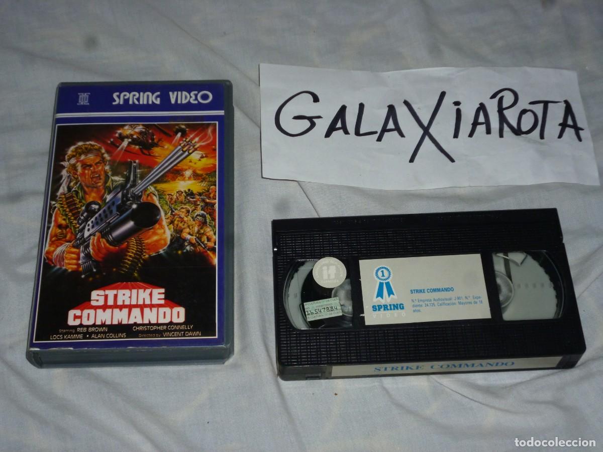 Cine: Strike commando. pelicula en video vhs - Foto 1
