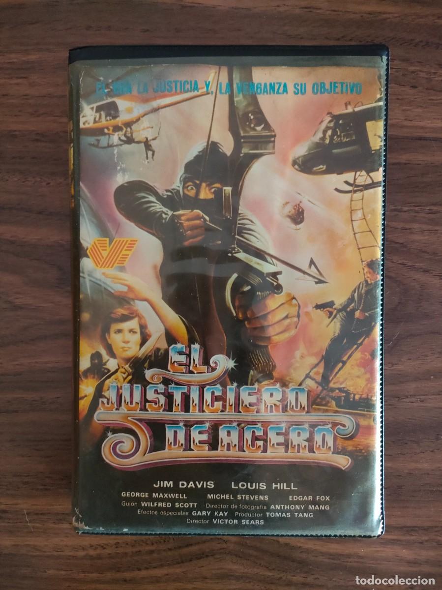 Cine: VHS - EL JUSTICIERO DE ACERO - KARATE, NINJAS, KUNG FU