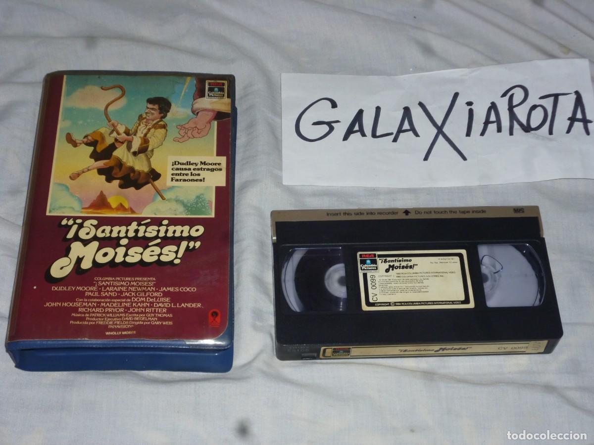 Cine: Sant&iacute;simo Mois&eacute;s. pelicula en video vhs - Foto 1
