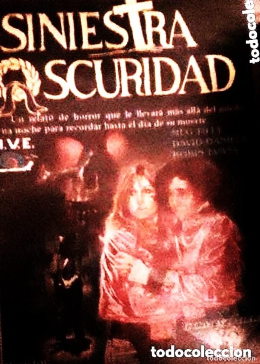 Cine: SINIESTRA OSCURIDAD. ESPECTACULO SCOOBY-DOO. ESPECTACULO PIXIE&DIXIE Y MR. JINKS. VHS. - Foto 1