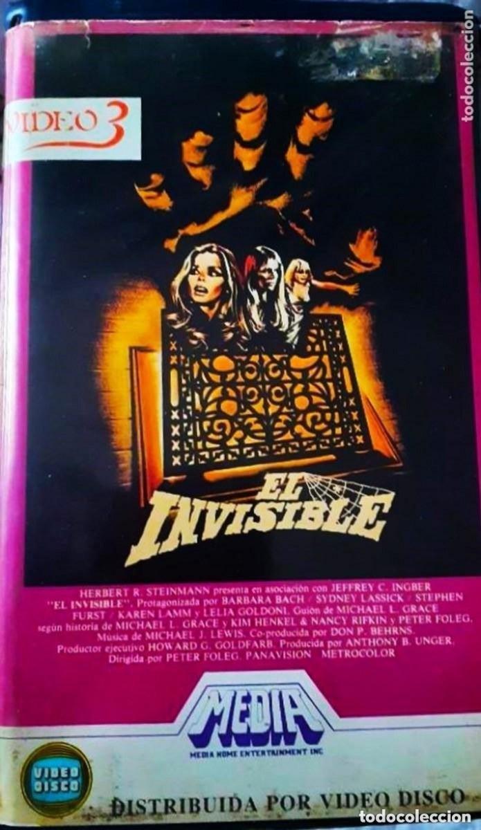 Cine: EL INVISIBLE. CINE EN VHS. - Foto 1