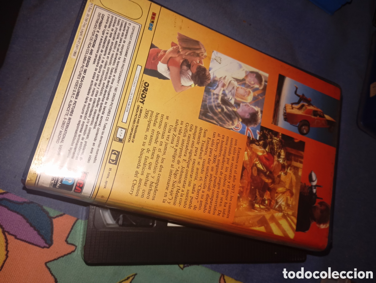 Cine: Cherry 2000- vhs- Melanie griffith - 1 edici&oacute;n - Foto 2