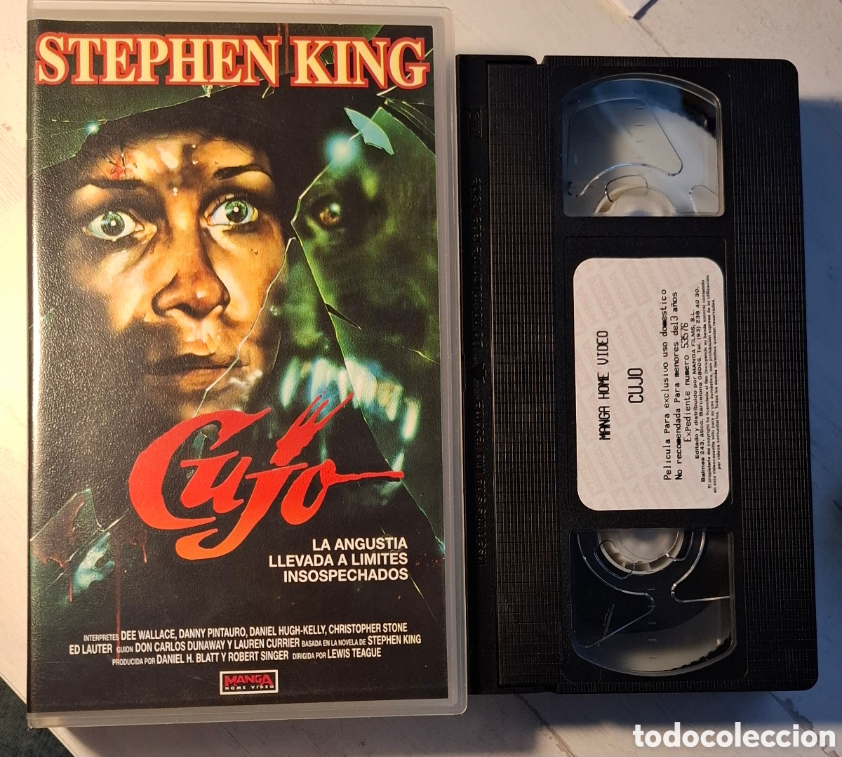 Cine: Cujo VHS Stephen King - Foto 4