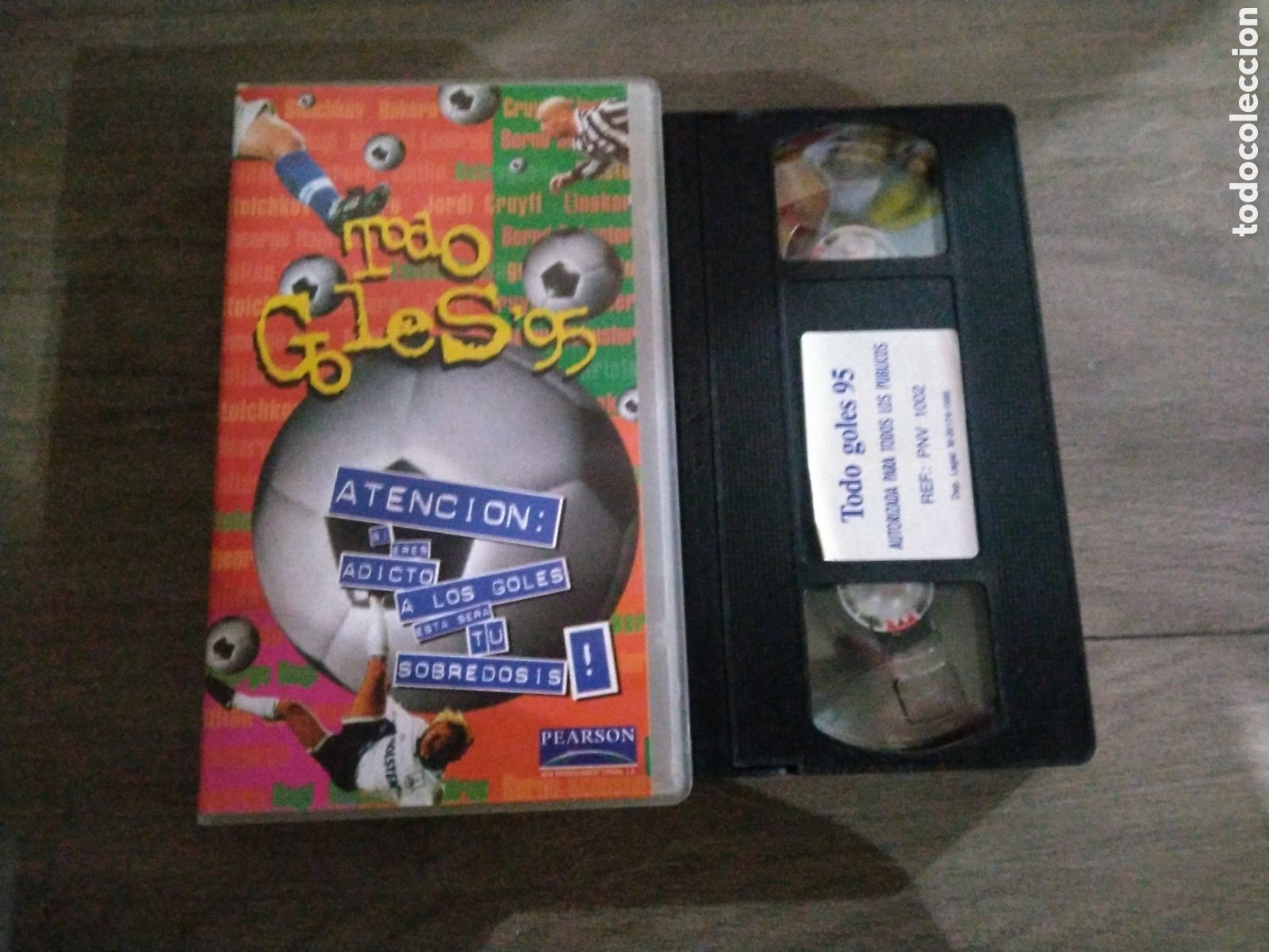 Cine: VHS- Todo goles 95- Gran recopilaci&oacute;n