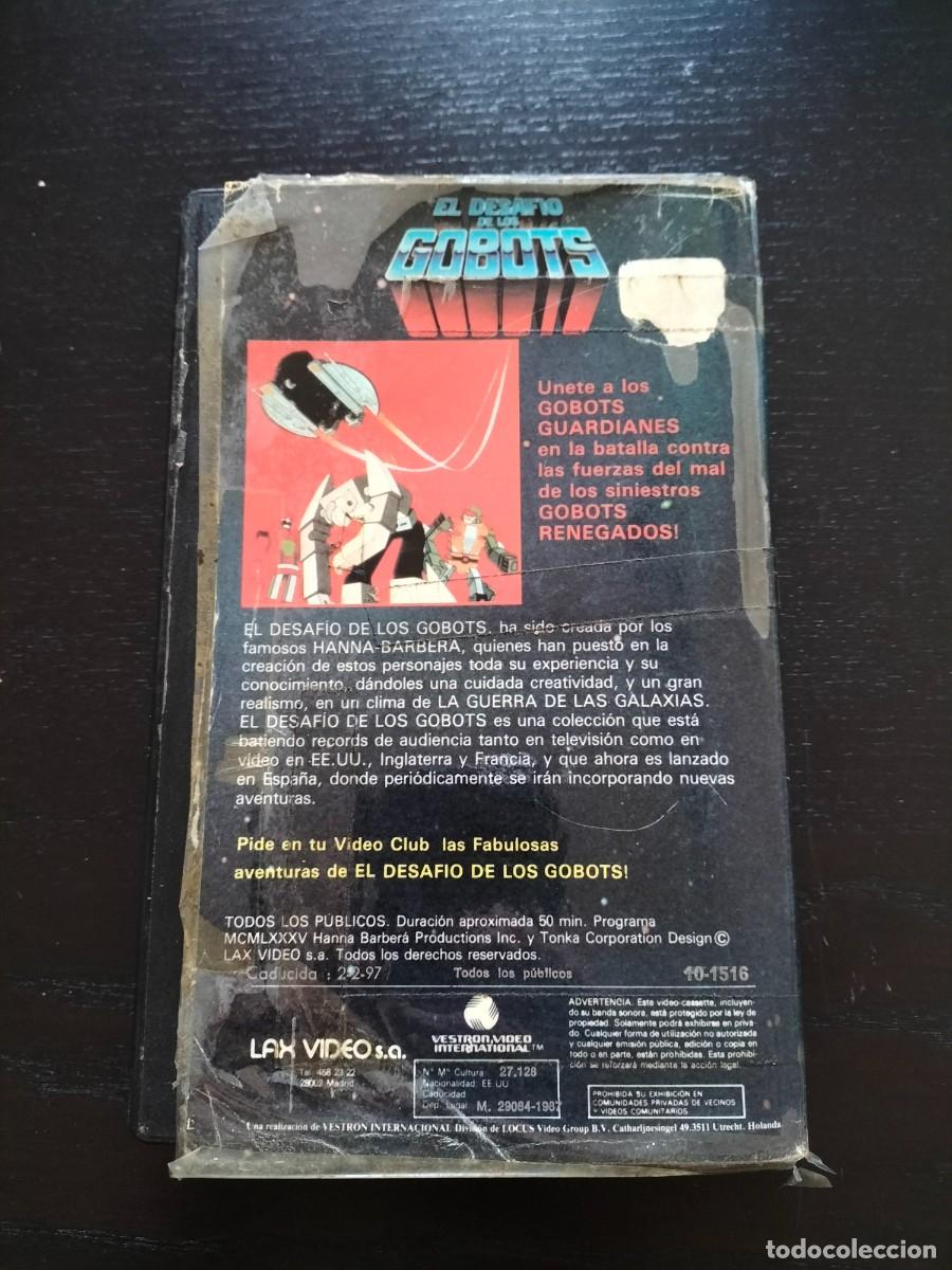 Cine: El desaf&iacute;o de los Gobots VHS - Foto 2