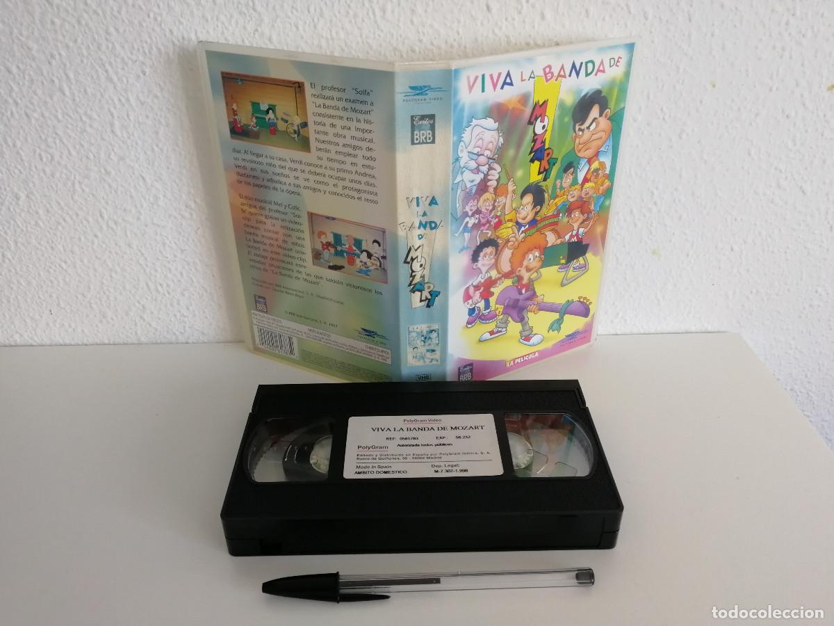Cine: VHS ORIGINAL - VIVA LA BANDA DE MOZART - ANIMACION