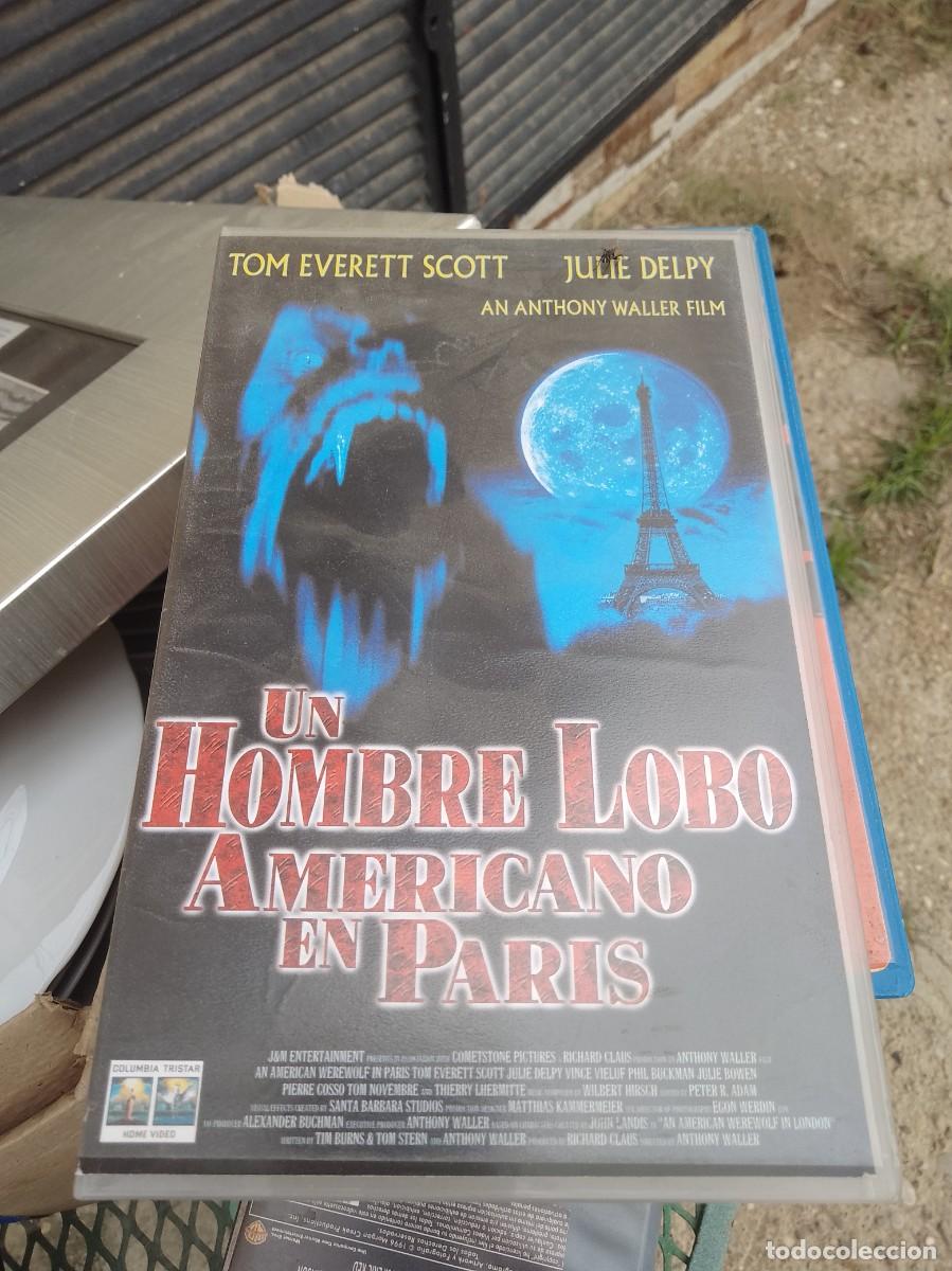 Cinema: Un hombre lobo americano en Paris vhs caja grande