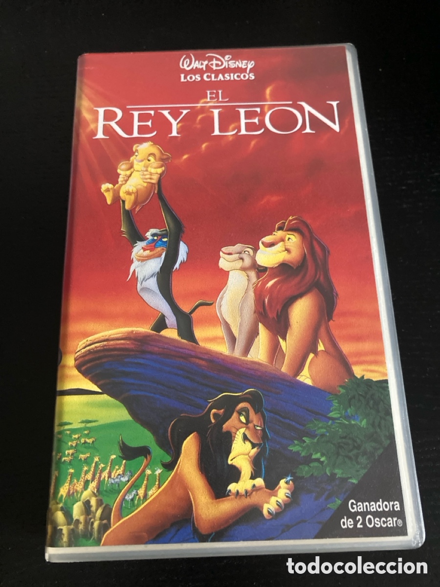 Cine: Pel&iacute;cula El Rey Le&oacute;n VHS - Foto 1