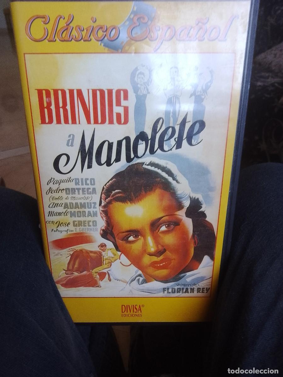 Cine: Brindis a Manolete vhs vhs - Foto 1