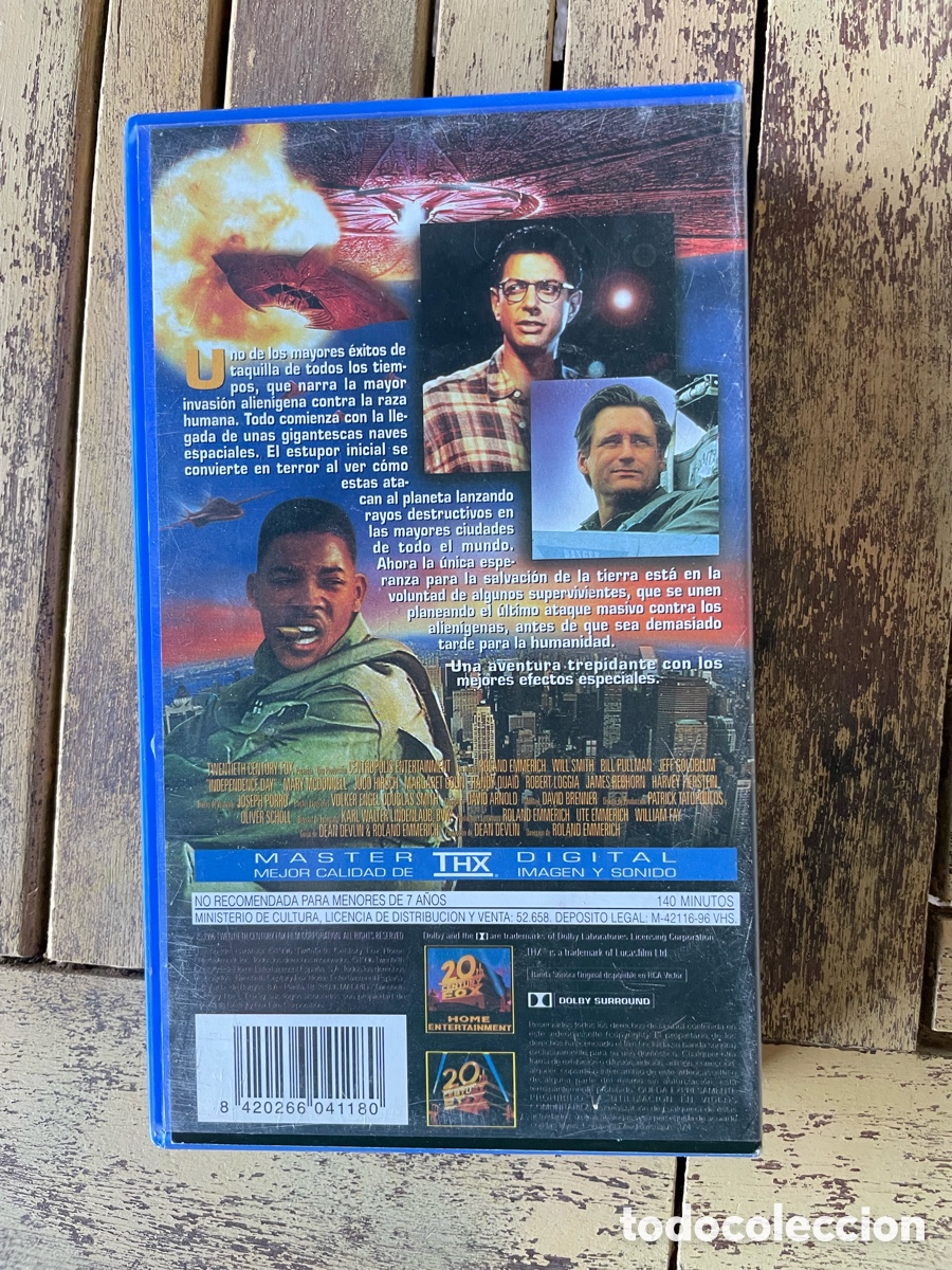 Cine: VHS INDEPENDENCE DAY - Foto 2