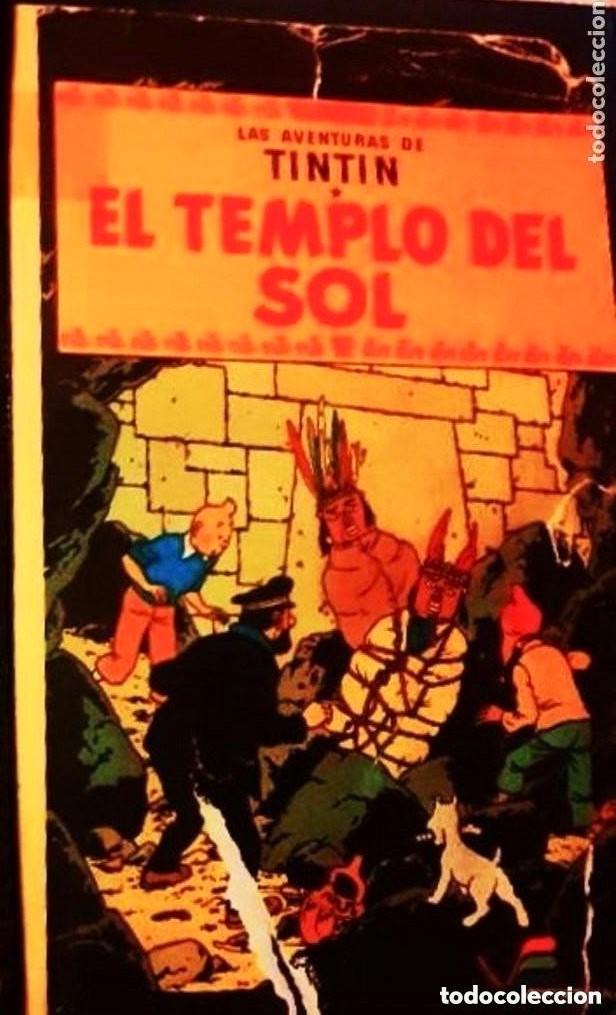 Cine: LAS AVENTURAS DE TINTIN, TINTIN EN EL TEMPLO DEL SOL. VIDEOESPA&Ntilde;A. VHS