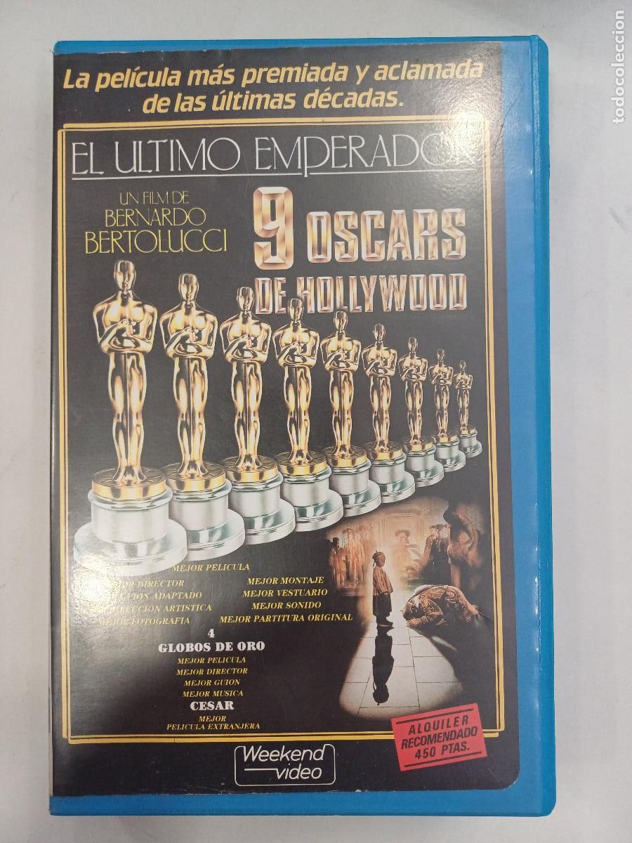 Cine: EL ULTIMO EMPERADOR/VHS 1&ordf; EDICION 1987.