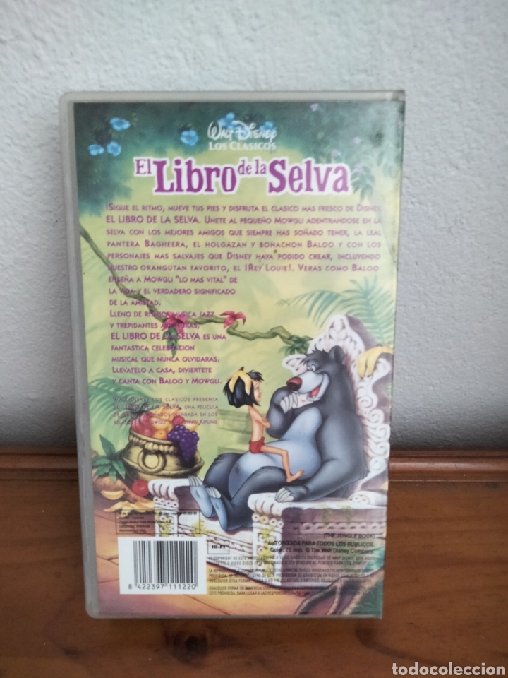 Cine: El libro de la Selva - VHS - original - Foto 2