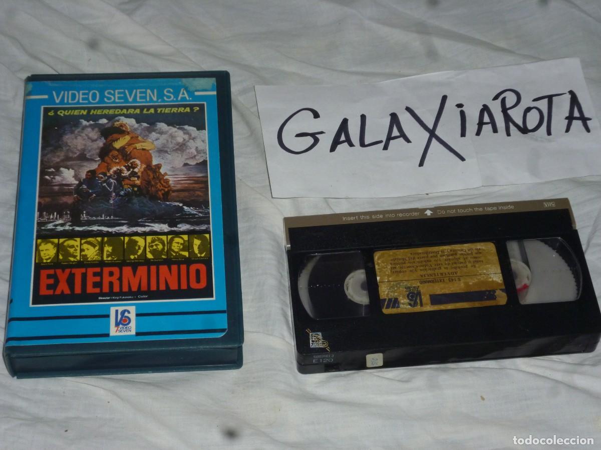 Cine: Exterminio. pelicula en video vhs - Foto 1