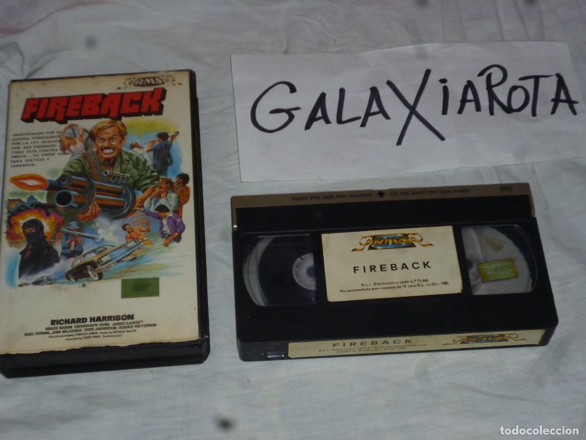 Cine: Fireback. pelicula en video vhs - Foto 1