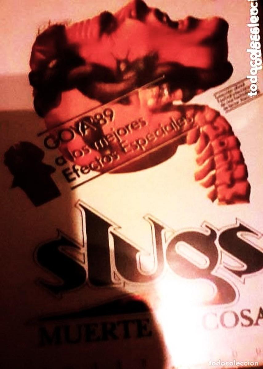 Cine: SLUGS, MUERTE VISCOSA. MADMAN (EL LOCO). FINAL FANTASY (LA FUERZA INTERIOR). CINE VHS.