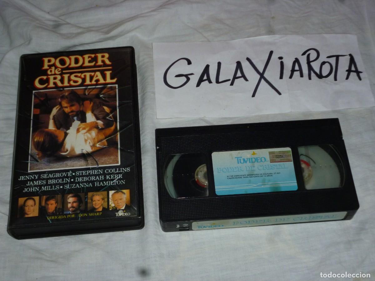 Cine: Poder de cristal. pelicula en video vhs - Foto 1
