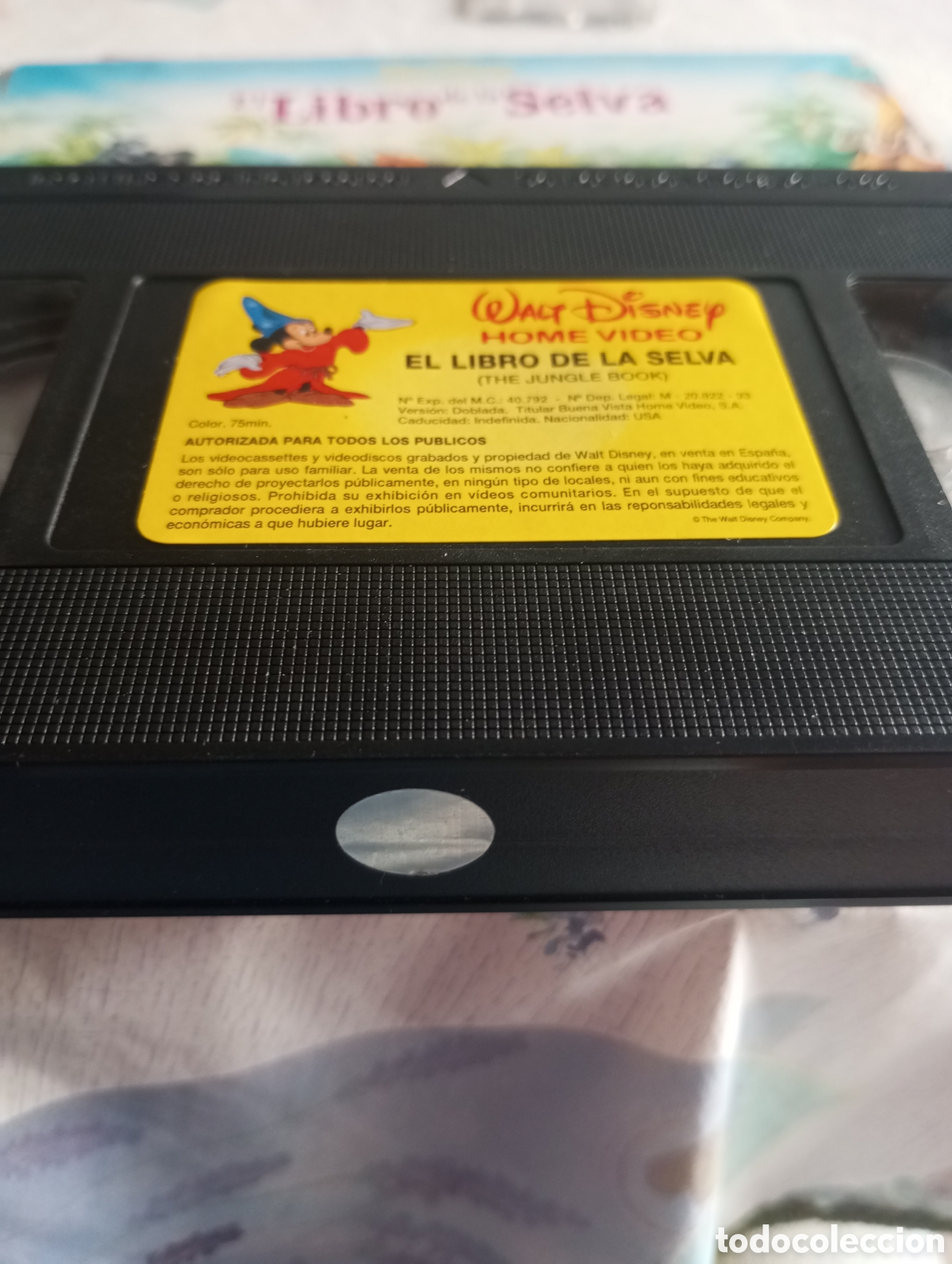 Cine: El Libro de la Selva VHS Original Disney - Foto 3