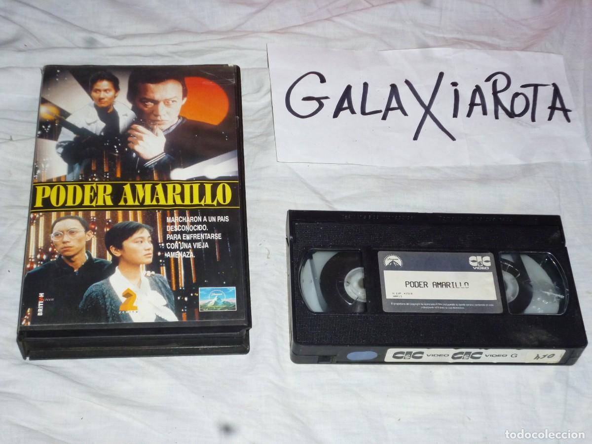 Cine: Poder amarillo. pelicula en video vhs - Foto 1