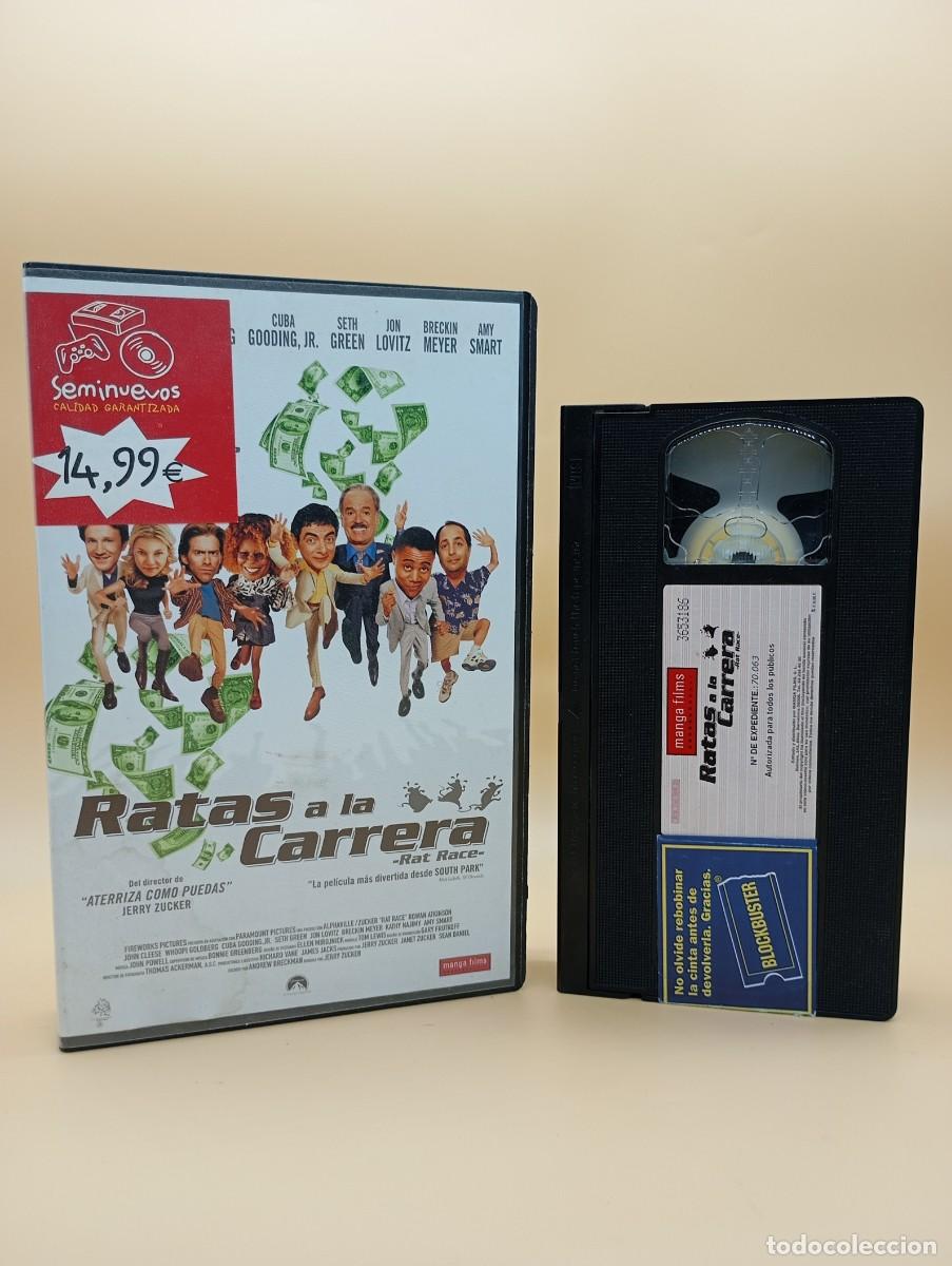 Cine: VHS RATAS A LA CARRERA - Foto 1